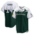 Ldoa C.Rockies #14 Ezequiel Tovar Player Green City Connect Home Game Stitched Jerseys