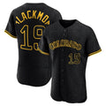 Ldoa C.Rockies #19 Charlie Blackmon Player Black Snake Skin City Limited Elite Home Stitched Jerseys