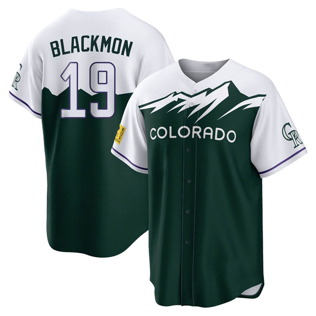 Ldoa C.Rockies #19 Charlie Blackmon Player Green City Connect Home Game Stitched Jerseys