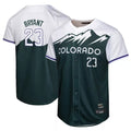 Ldoa C.Rockies #23 Kris Bryant Player Green City Connect Limited Home Game Stitched Jerseys