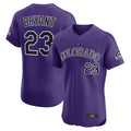 Ldoa C.Rockies #23 Kris Bryant Player Purple Limited Elite Home Stitched Jerseys