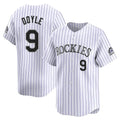 Ldoa C.Rockies #9 Brenton Doyle Player White Limited Home Stitched Jerseys