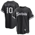 Ldoa C.White Sox #10 Chase Meidroth Player Black City Connect Home Game Stitched Jerseys