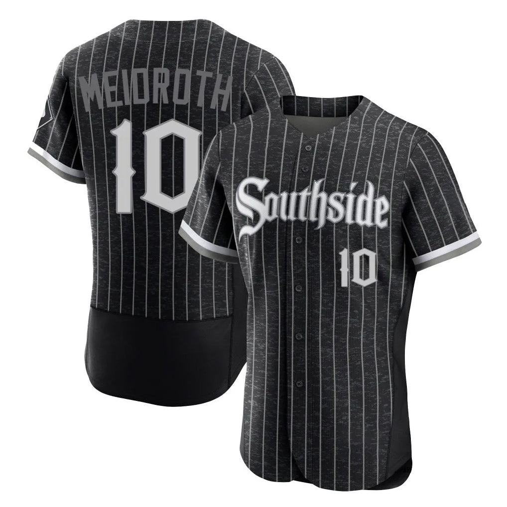 Ldoa C.White Sox #10 Chase Meidroth Player Black City Connect Limited Elite Home Stitched Jerseys
