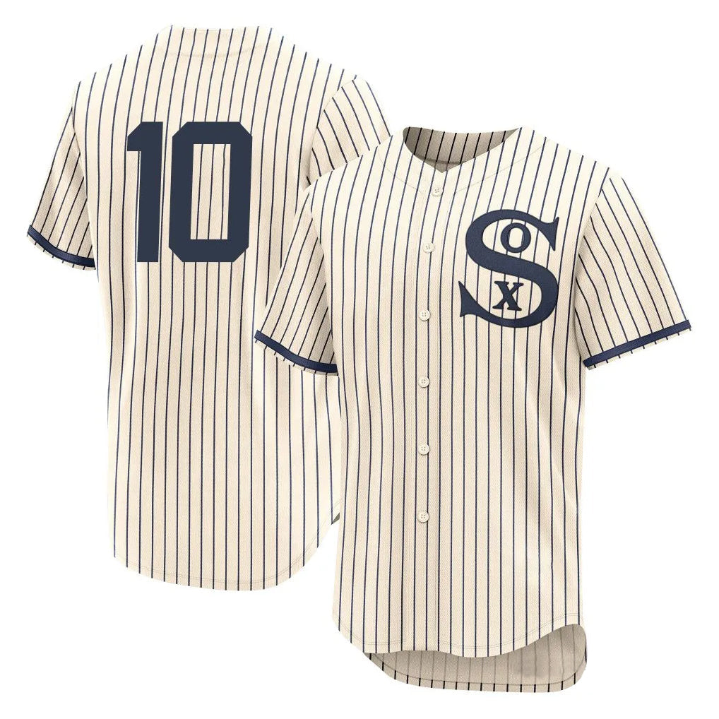 Ldoa C.White Sox #10 Chase Meidroth Player Cream Field of Dreams Limited Elite Home Stitched Jerseys