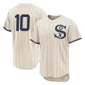 Ldoa C.White Sox #10 Chase Meidroth Player Cream Field of Dreams Limited Elite Home Stitched Jerseys
