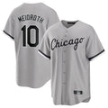 Ldoa C.White Sox #10 Chase Meidroth Player Gray Road Limited Home Stitched Jerseys