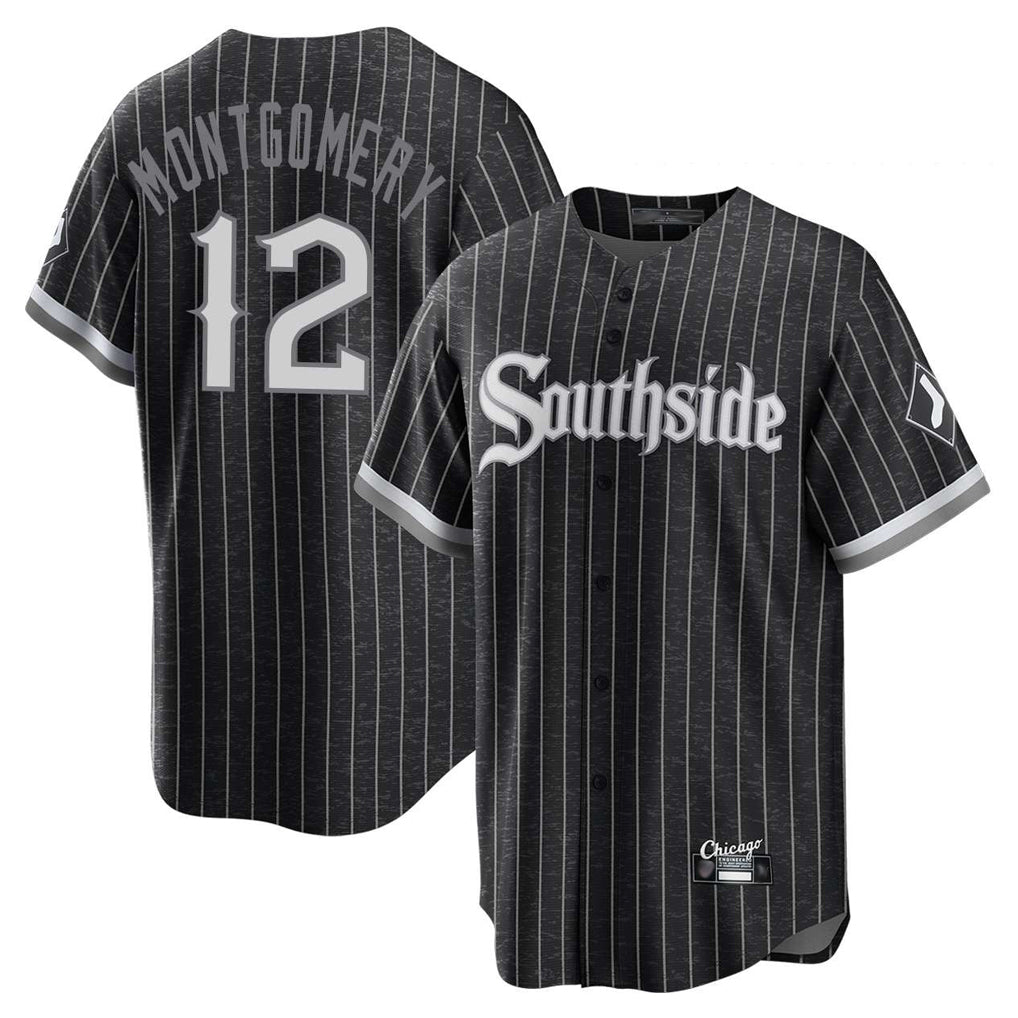Ldoa C.White Sox #12 Colson Montgomery Player Black City Connect Home Game Stitched Jerseys