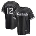 Ldoa C.White Sox #12 Colson Montgomery Player Black City Connect Home Game Stitched Jerseys