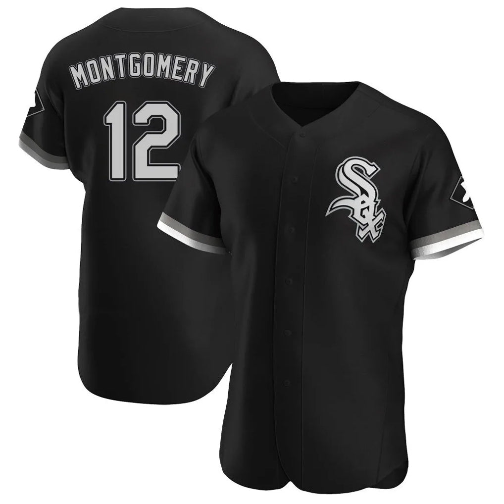 Ldoa C.White Sox #12 Colson Montgomery Player Black Limited Elite Home Stitched Jerseys