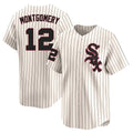 Ldoa C.White Sox #12 Colson Montgomery Player Cream Cooperstown Collection Limited Home Stitched Jerseys