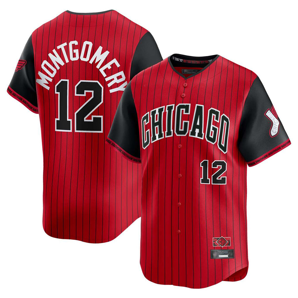 Ldoa C.White Sox #12 Colson Montgomery Player Red City Connect Limited Home Stitched Jerseys