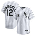Ldoa C.White Sox #12 Colson Montgomery Player White Stripe Limited Home Stitched Jerseys