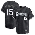 Ldoa C.White Sox #15 Sean Newcomb Player Black City Connect Limited Home Stitched Jerseys