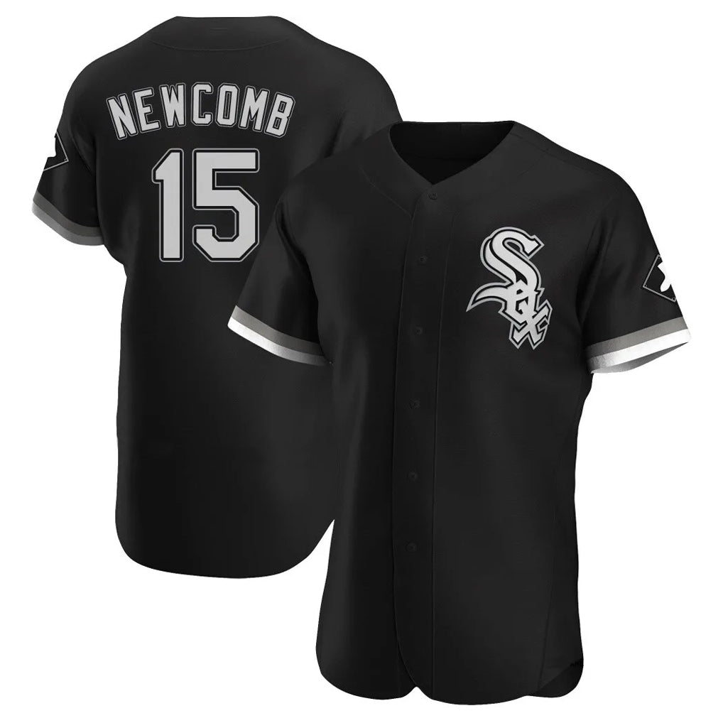 Ldoa C.White Sox #15 Sean Newcomb Player Black Limited Elite Home Stitched Jerseys