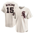 Ldoa C.White Sox #15 Sean Newcomb Player Cream Cooperstown Collection Limited Home Stitched Jerseys