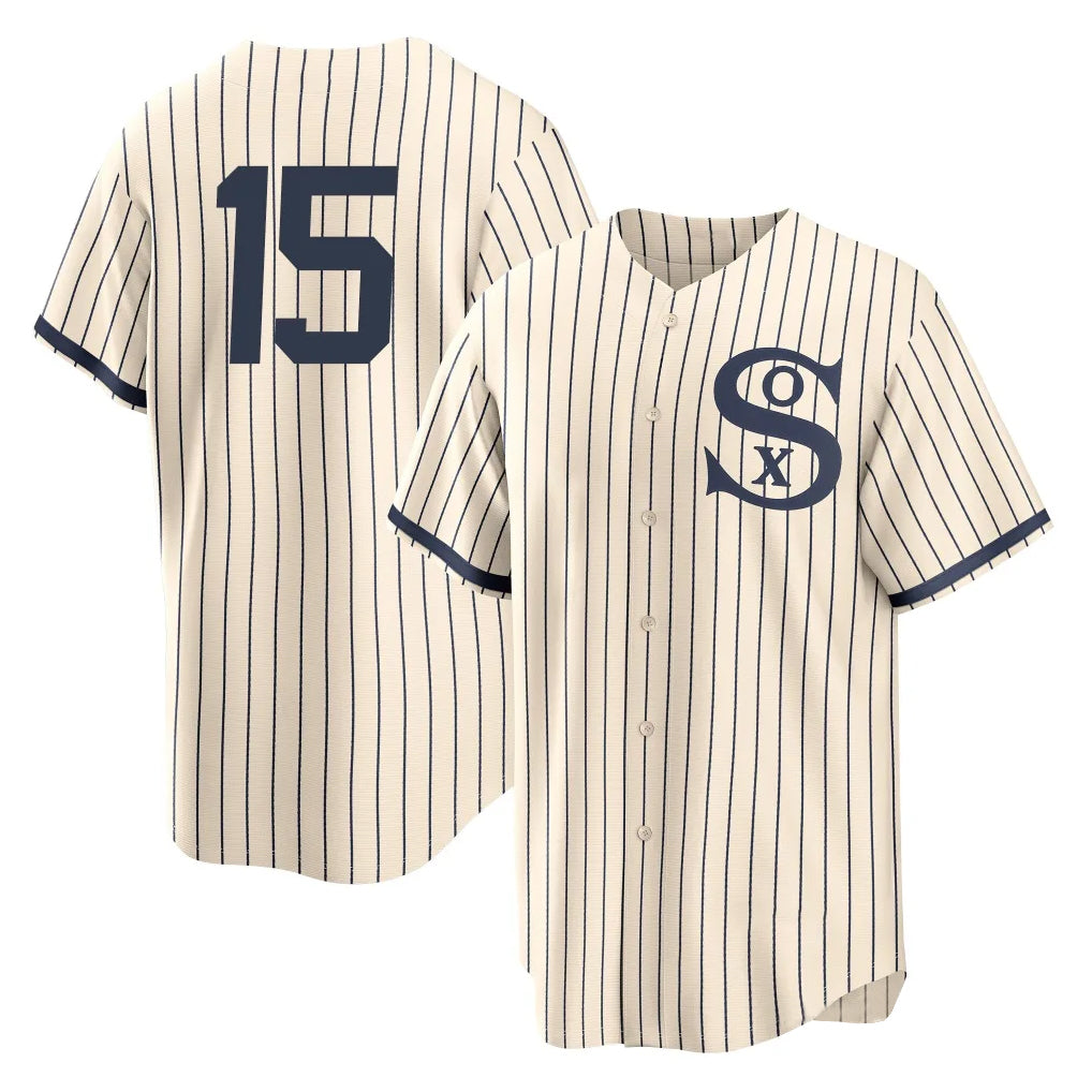 Ldoa C.White Sox #15 Sean Newcomb Player Cream Field of Dreams Home Game Stitched Jerseys