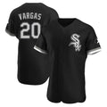 Ldoa C.White Sox #20 Miguel Vargas Player Black Limited Elite Home Stitched Jerseys