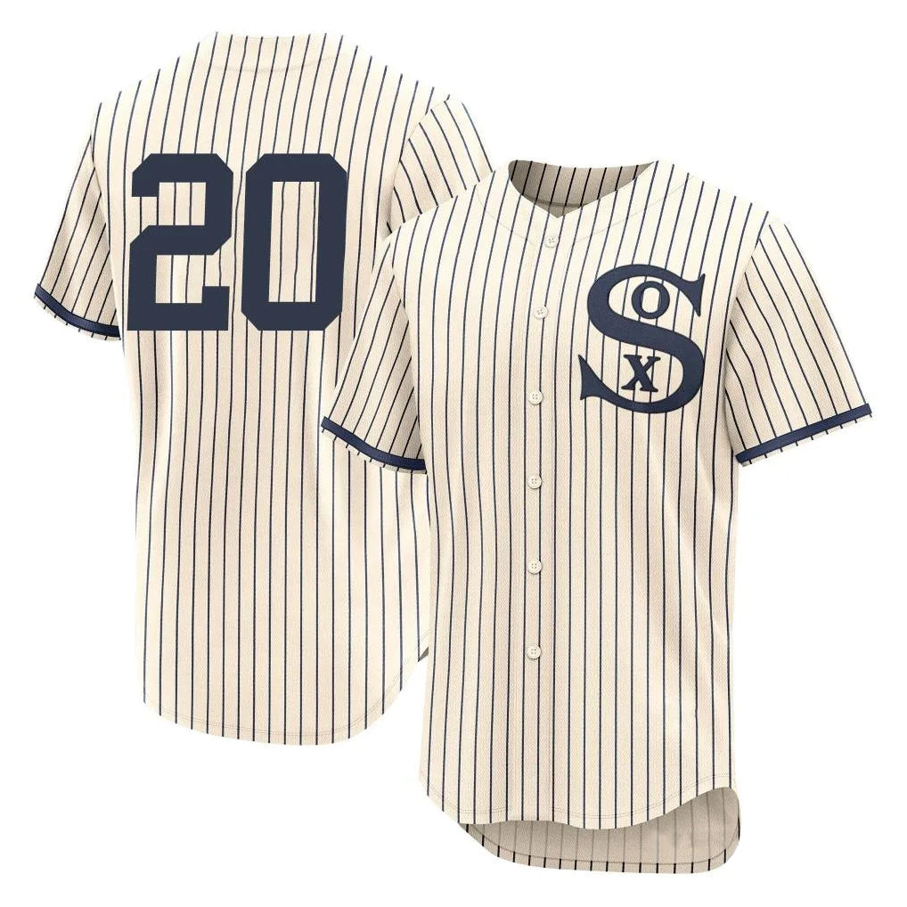 Ldoa C.White Sox #20 Miguel Vargas Player Cream Field of Dreams Limited Elite Home Stitched Jerseys