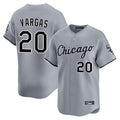 Ldoa C.White Sox #20 Miguel Vargas Player Gray Road Limited Home Stitched Jerseys