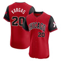 Ldoa C.White Sox #20 Miguel Vargas Player Red City Connect Limited Elite Home Stitched Jerseys
