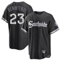 Ldoa C.White Sox #23 Andrew Benintendi Player Black City Connect Home Game Stitched Jerseys