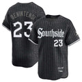 Ldoa C.White Sox #23 Andrew Benintendi Player Black City Connect Limited Home Stitched Jerseys