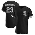 Ldoa C.White Sox #23 Andrew Benintendi Player Black Limited Elite Home Stitched Jerseys
