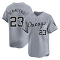 Ldoa C.White Sox #23 Andrew Benintendi Player Gray Road Limited Home Stitched Jerseys