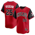 Ldoa C.White Sox #25 Andrew Vaughn Player Red City Connect Limited Home Stitched Jerseys