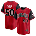 Ldoa C.White Sox #50 Lenyn Sosa Player Red City Connect Limited Home Stitched Jerseys
