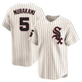 Ldoa C.White Sox #5 Munetaka Murakami Player Cream Cooperstown Collection Limited Home Stitched Jerseys