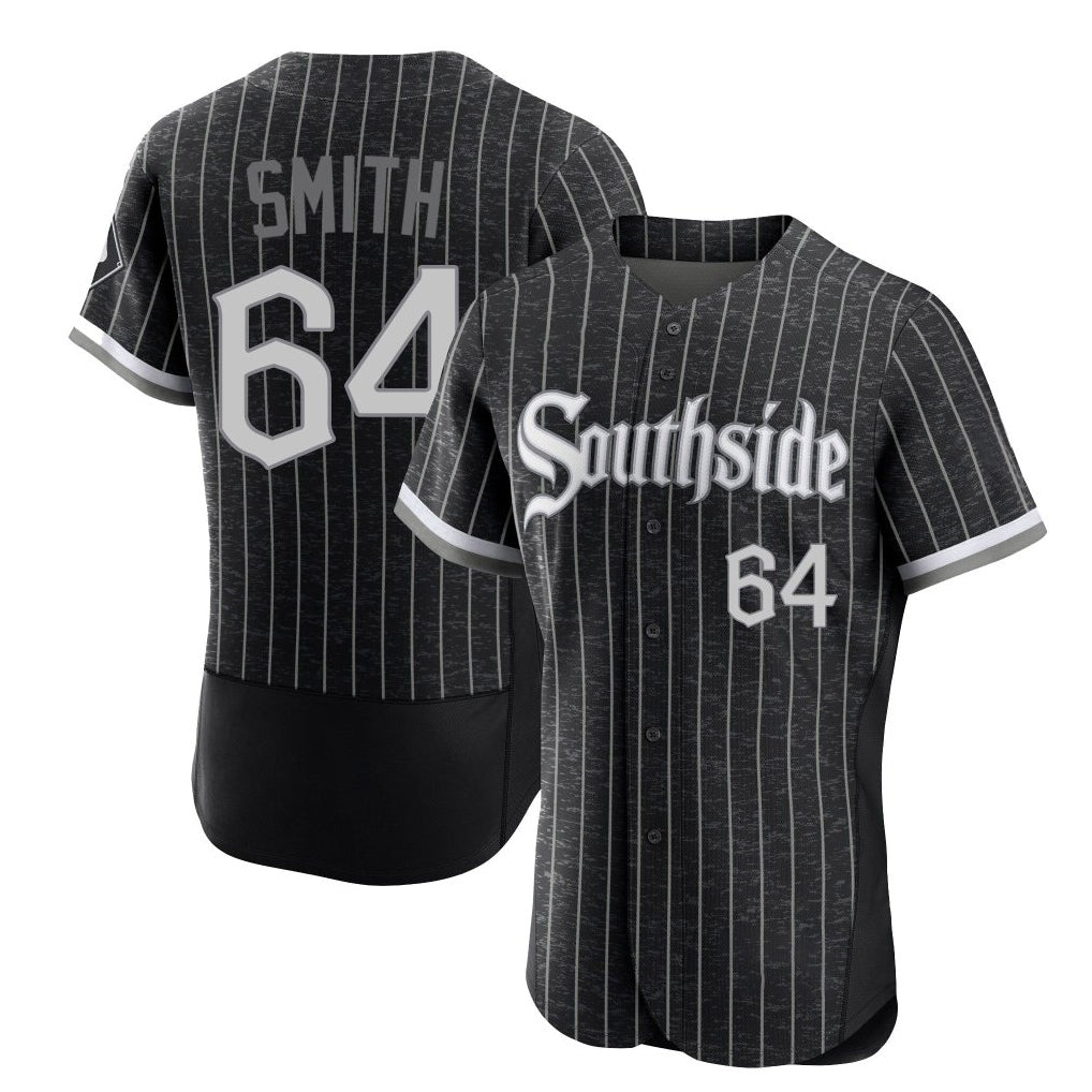 Ldoa C.White Sox #64 Shane Smith Player Black City Connect Limited Elite Home Stitched Jerseys