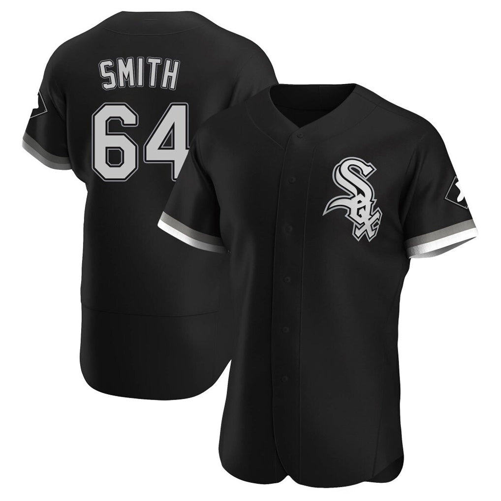 Ldoa C.White Sox #64 Shane Smith Player Black Limited Elite Home Stitched Jerseys