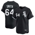Ldoa C.White Sox #64 Shane Smith Player Black Limited Home Stitched Jerseys