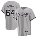 Ldoa C.White Sox #64 Shane Smith Player Gray Home Game Stitched Jerseys