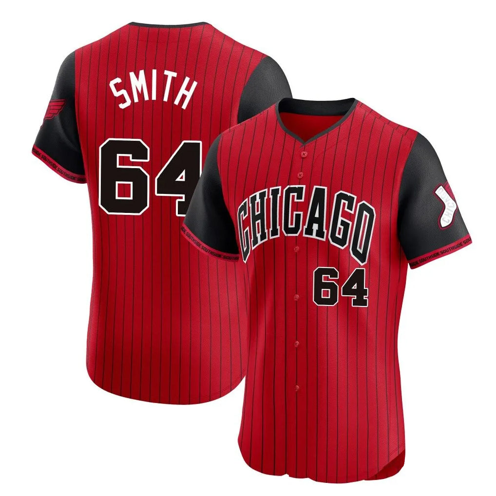 Ldoa C.White Sox #64 Shane Smith Player Red City Connect Limited Elite Home Stitched Jerseys
