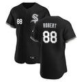 Ldoa C.White Sox #88 Luis Robert Jr Player Black Limited Elite Home Stitched Jerseys