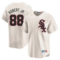 Ldoa C.White Sox #88 Luis Robert Jr Player Cream Cooperstown Collection Limited Home Stitched Jerseys