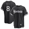 Ldoa C.White Sox #8 Kyle Teel Player Black City Connect Home Game Stitched Jerseys