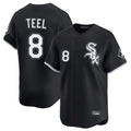 Ldoa C.White Sox #8 Kyle Teel Player Black Limited Home Stitched Jerseys