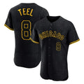 Ldoa C.White Sox #8 Kyle Teel Player Black Snake Skin City Limited Elite Home Stitched Jerseys