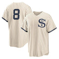 Ldoa C.White Sox #8 Kyle Teel Player Cream Field of Dreams Home Game Stitched Jerseys