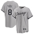 Ldoa C.White Sox #8 Kyle Teel Player Gray Home Game Stitched Jerseys