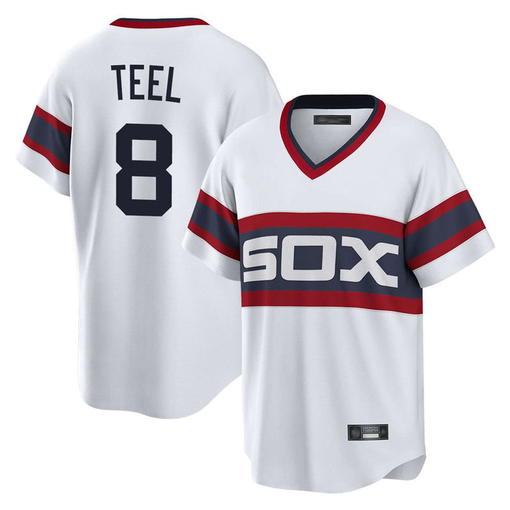 Ldoa C.White Sox #8 Kyle Teel Player White T-shirt Home Game Stitched Jerseys