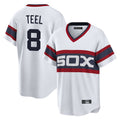 Ldoa C.White Sox #8 Kyle Teel Player White T-shirt Home Game Stitched Jerseys