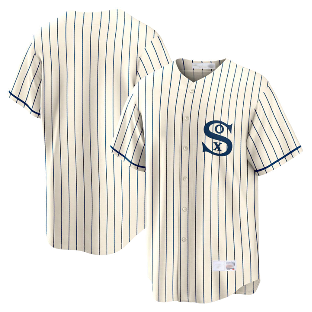 Ldoa C.White Sox ## White Sox Blank Player Cream Cooperstown Collection Field of Dreams Home Stitched Jerseys