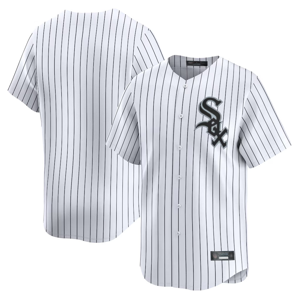 Ldoa C.White Sox ## White Sox Blank Player White Stripe Limited Home Stitched Jerseys