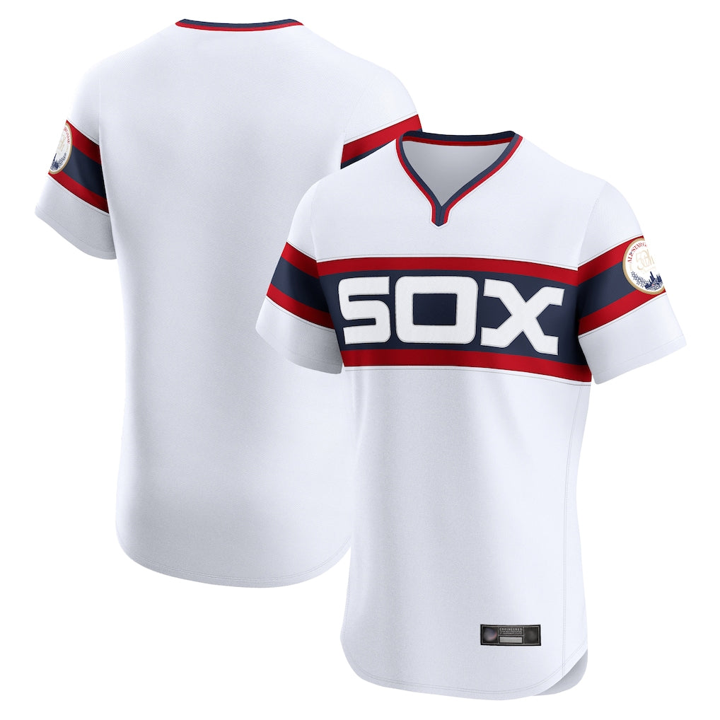 Ldoa C.White Sox ## White Sox Blank Player White T-shirt Limtied Elite Home Stitched Jerseys