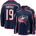 Tuec CB.Jackets #19 Adam Fantilli Navy Home Premier Breakaway Player Jersey